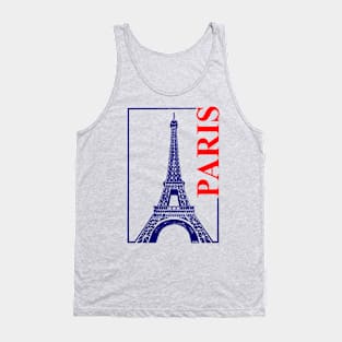 Paris-Eiffel Tower Tank Top